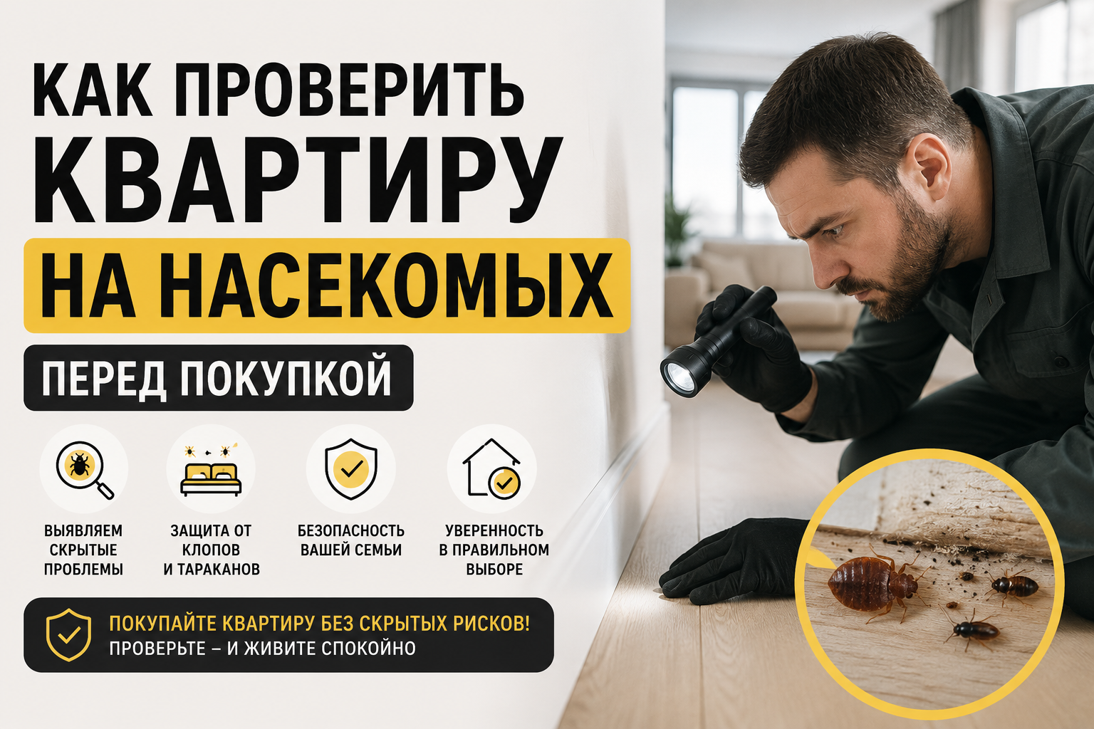 Как проверить квартиру перед покупкой или арендой